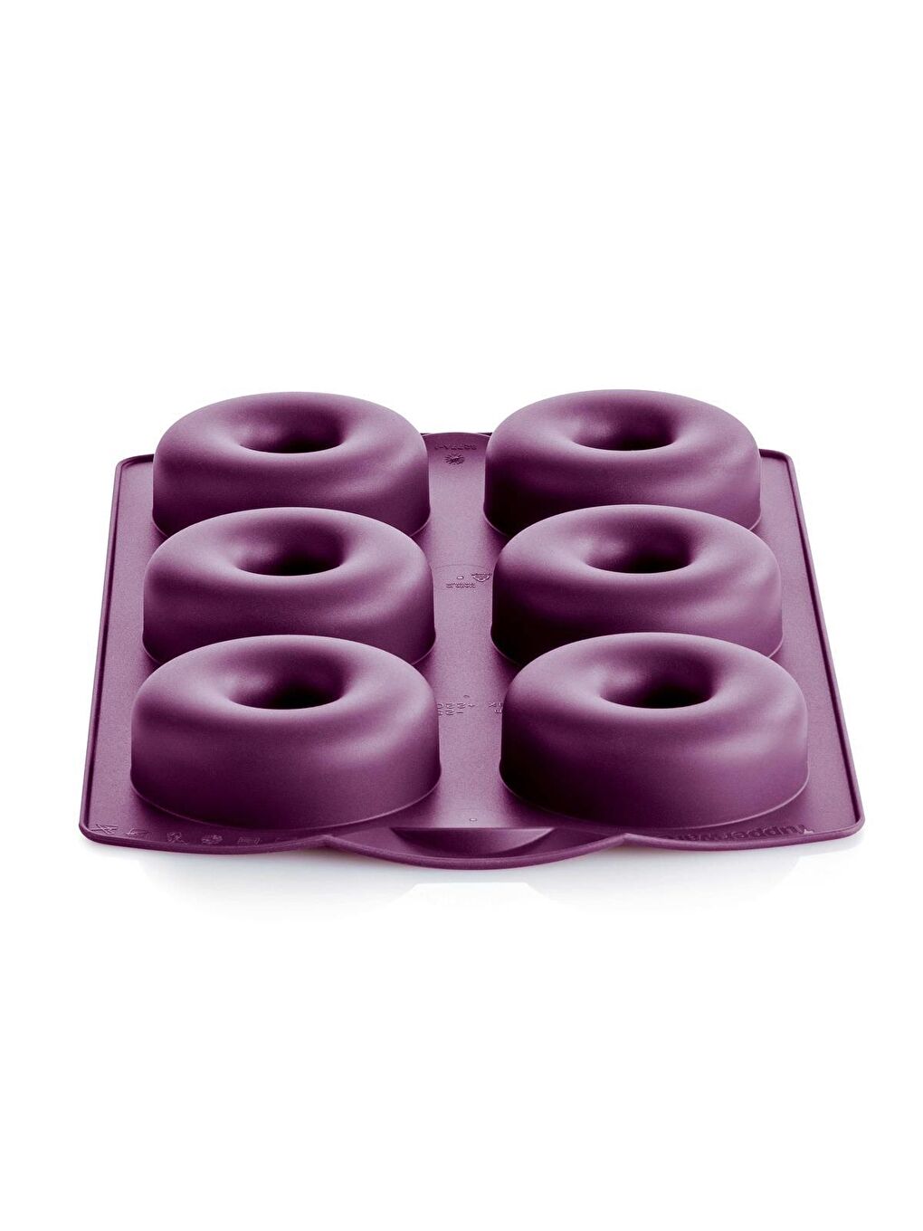 Tupperware Silikon 6lı Donut Kalıbı Mor - 1