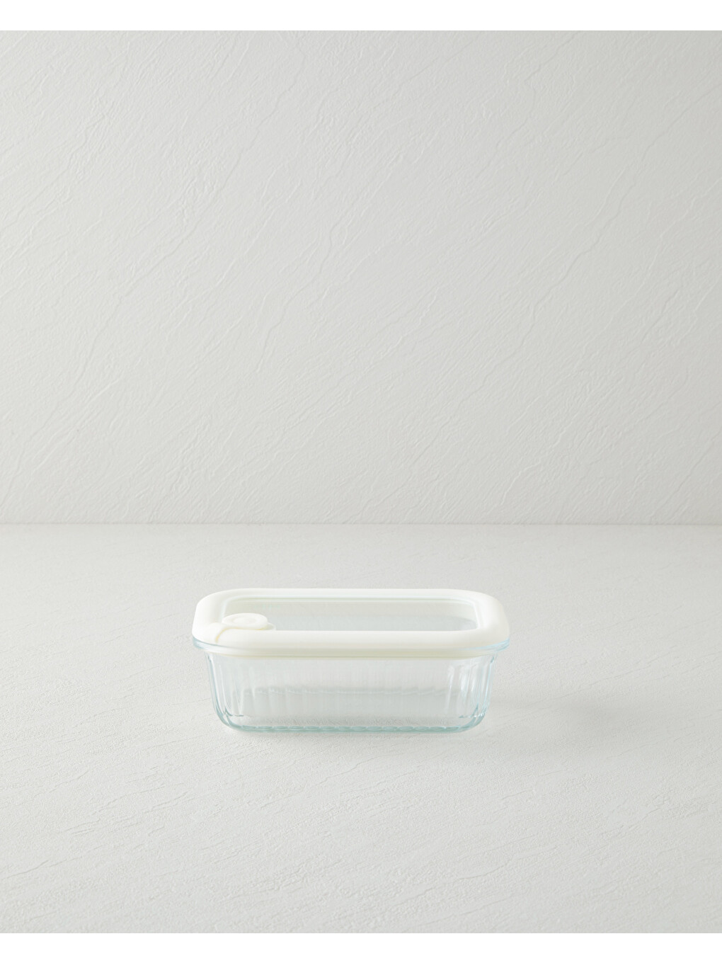 Whity Borosilikat Saklama Kabı 640 Ml Beyaz