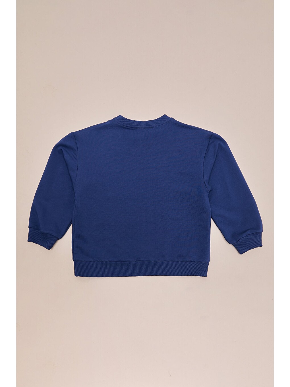 Lacivert Araba Baskılı Erkek Çocuk Sweatshirt-3