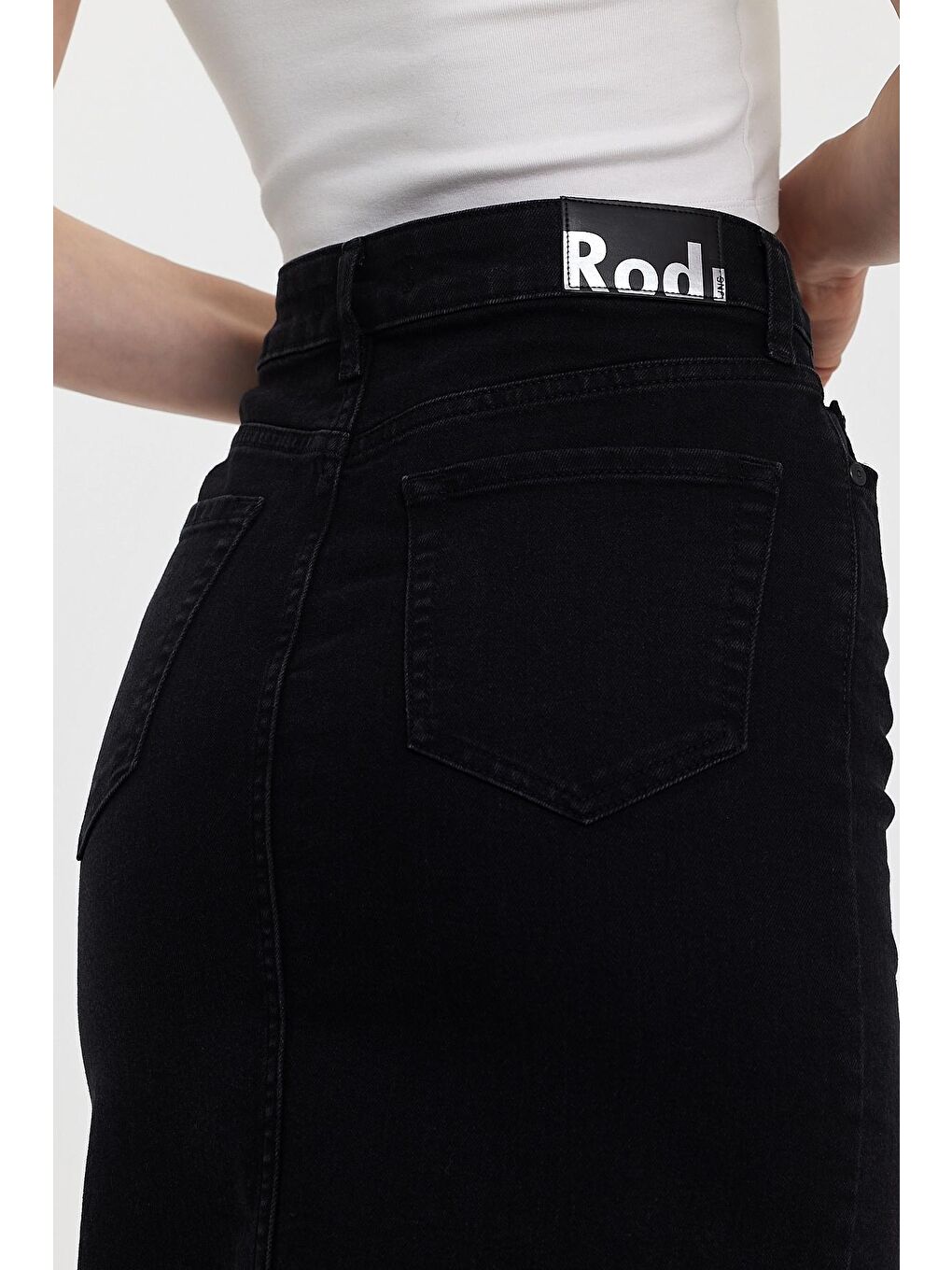 Gri Valery 010 Baggy Fıt Kadın Etek-3