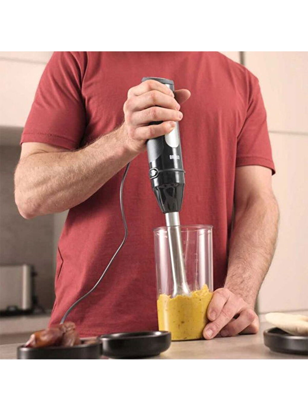 MQ55001MBK Multiquick 5 Pro Çubuk Blender - Siyah - 1000 Watt