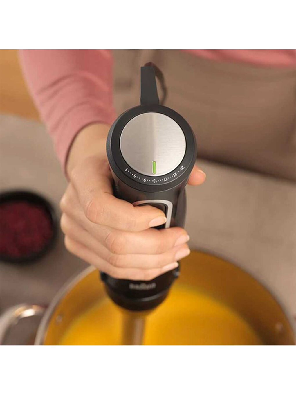 MQ55001MBK Multiquick 5 Pro Çubuk Blender - Siyah - 1000 Watt-2