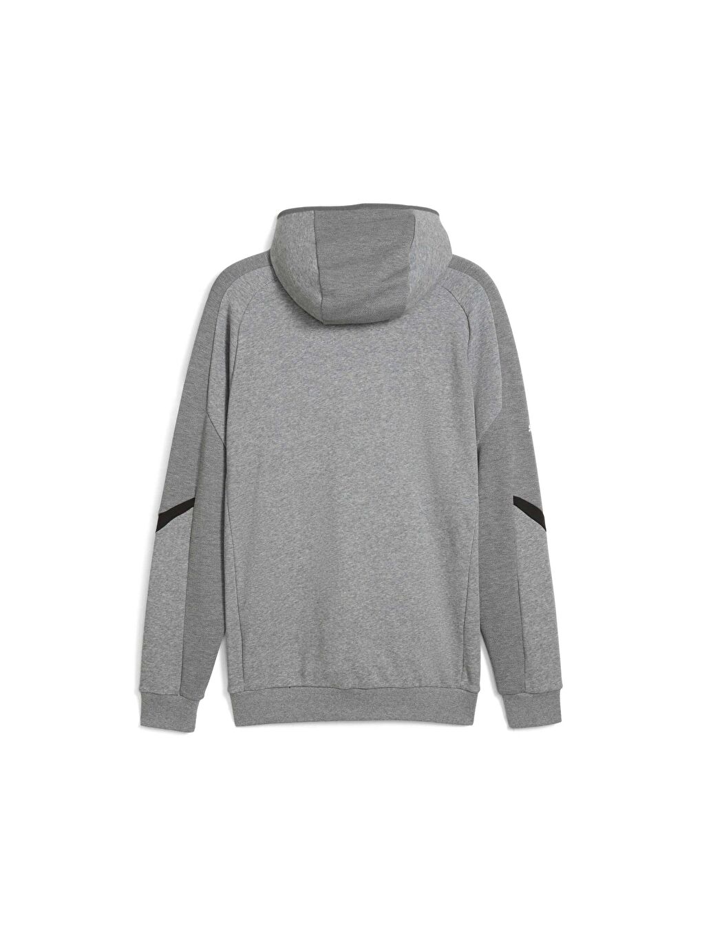 Gri BMW M Motorsport Erkek Kapüşonlu Fermuarlı Sweatshirt-5