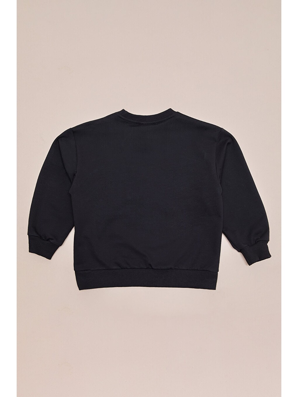 Siyah Araba Baskılı Erkek Çocuk Sweatshirt-3
