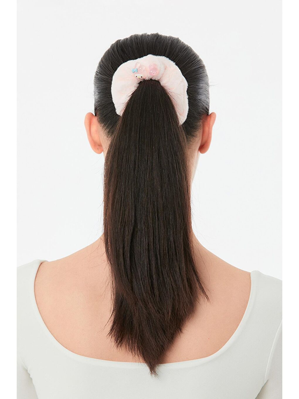 Pembe Hayvan Figürlü Lastik Toka-1