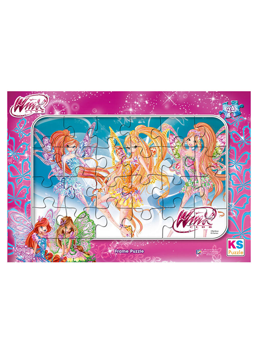 Winx Frame Puzzle 24 Parça Wınx704-1
