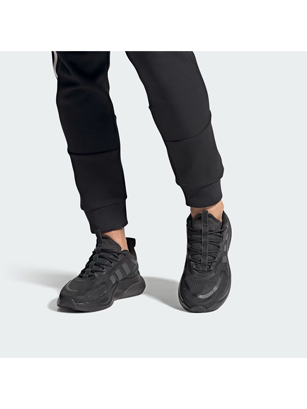 AlphaBounce + Erkek Siyah Spor Ayakkabı-1