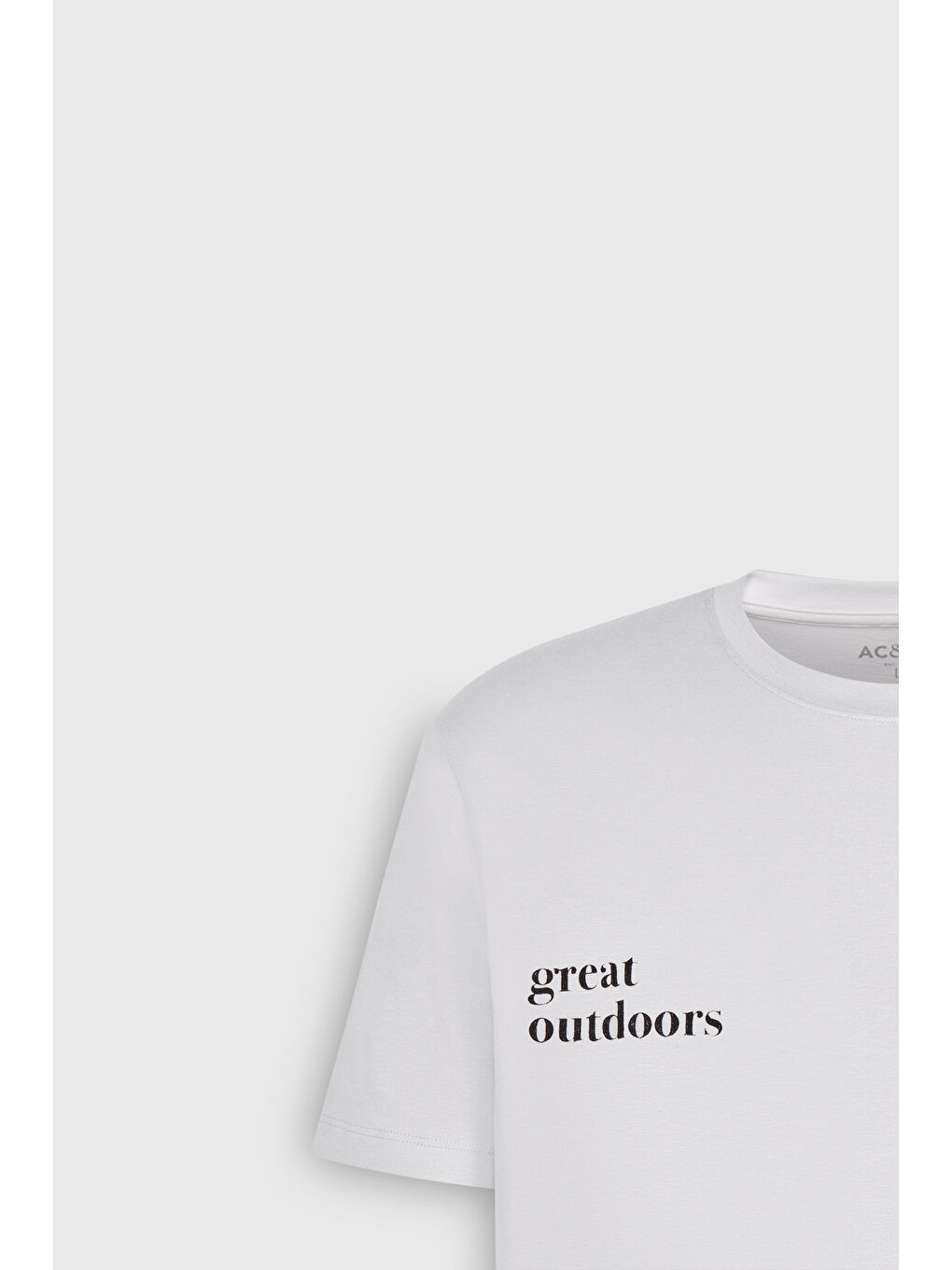 Erkek Ekru Comfort Fit Rahat Kesim %100 Pamuk Yumuşak Dokulu Baskılı Tişört-10