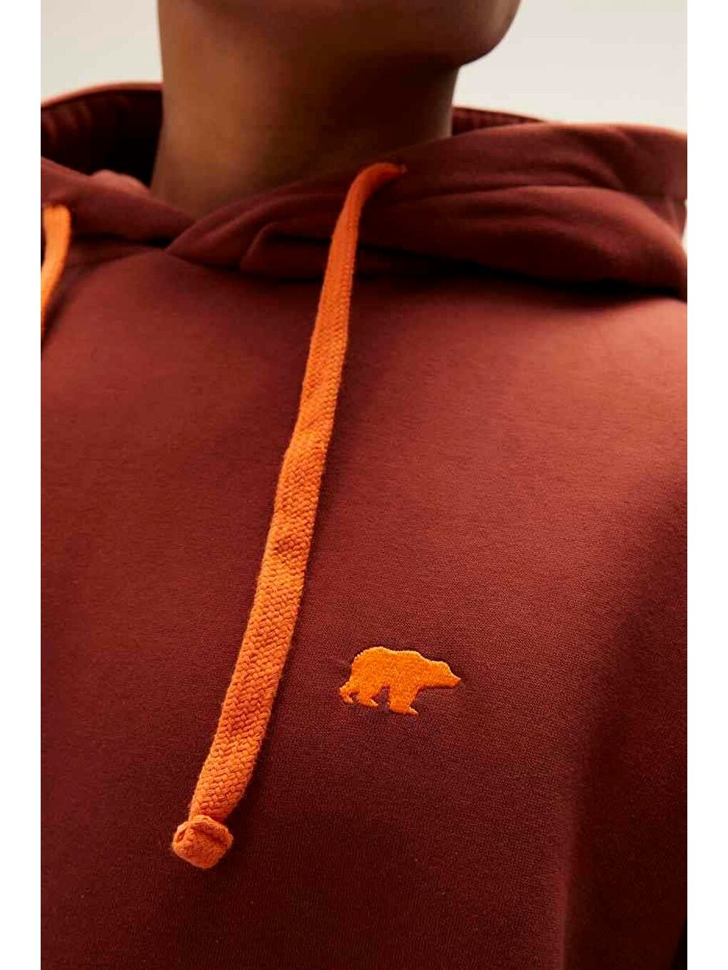 Bad Bear Kahverengi Blaze Hoodie Woody Kahverengi Kapüşonlu Erkek Sweatshirt - 1