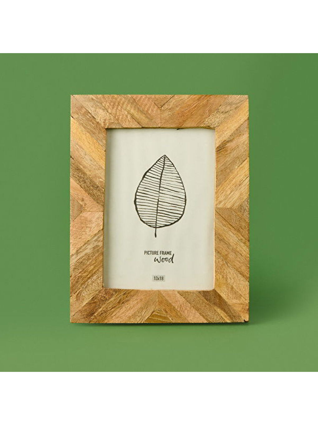 Beyaz Manga Fotoğraf Çerçevesi - Bej - 13x18 cm-3