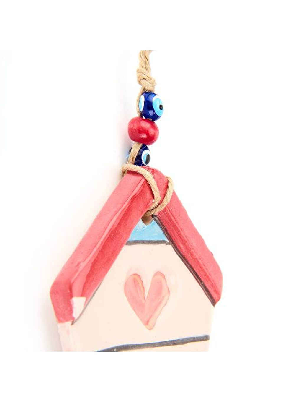 Karışık Yazlık Ev Duvar Süsü - Renkli - 12 cm-3