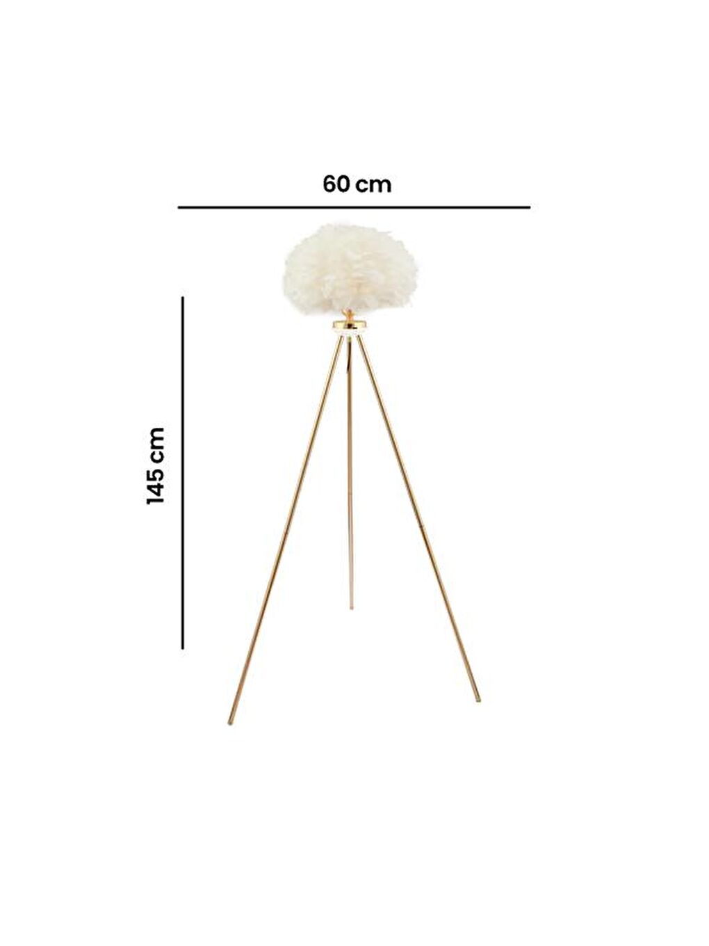 Sarı Fly Lambader - Gold-2