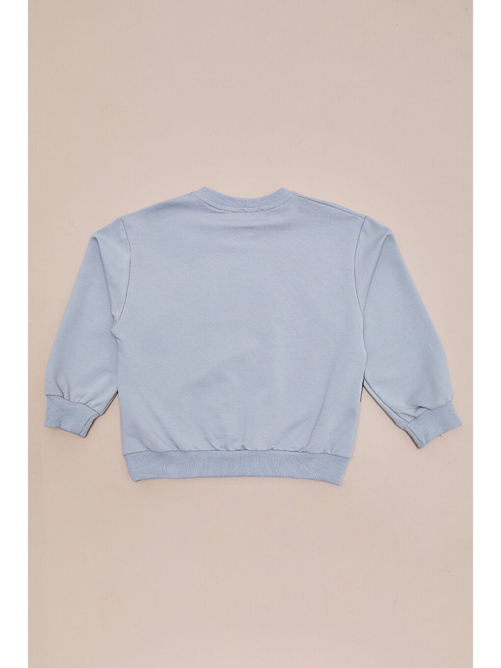 Gri Back To The Future Baskılı Erkek Çocuk Sweatshirt-3