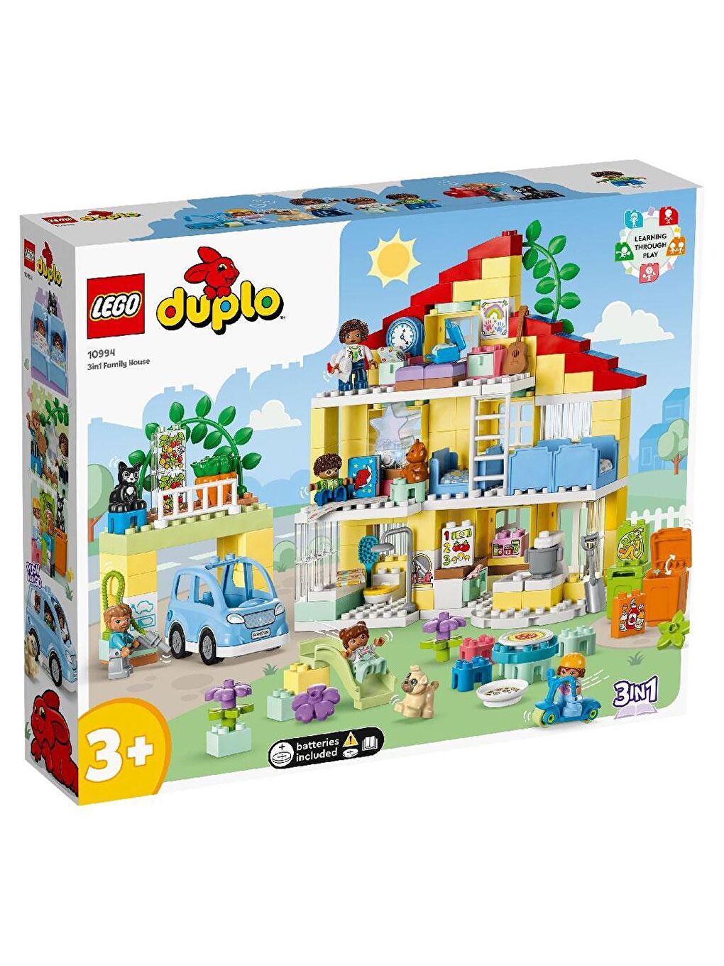 Lego Duplo Kasabası 3’ü 1 Arada Aile Evi 10994 - 2