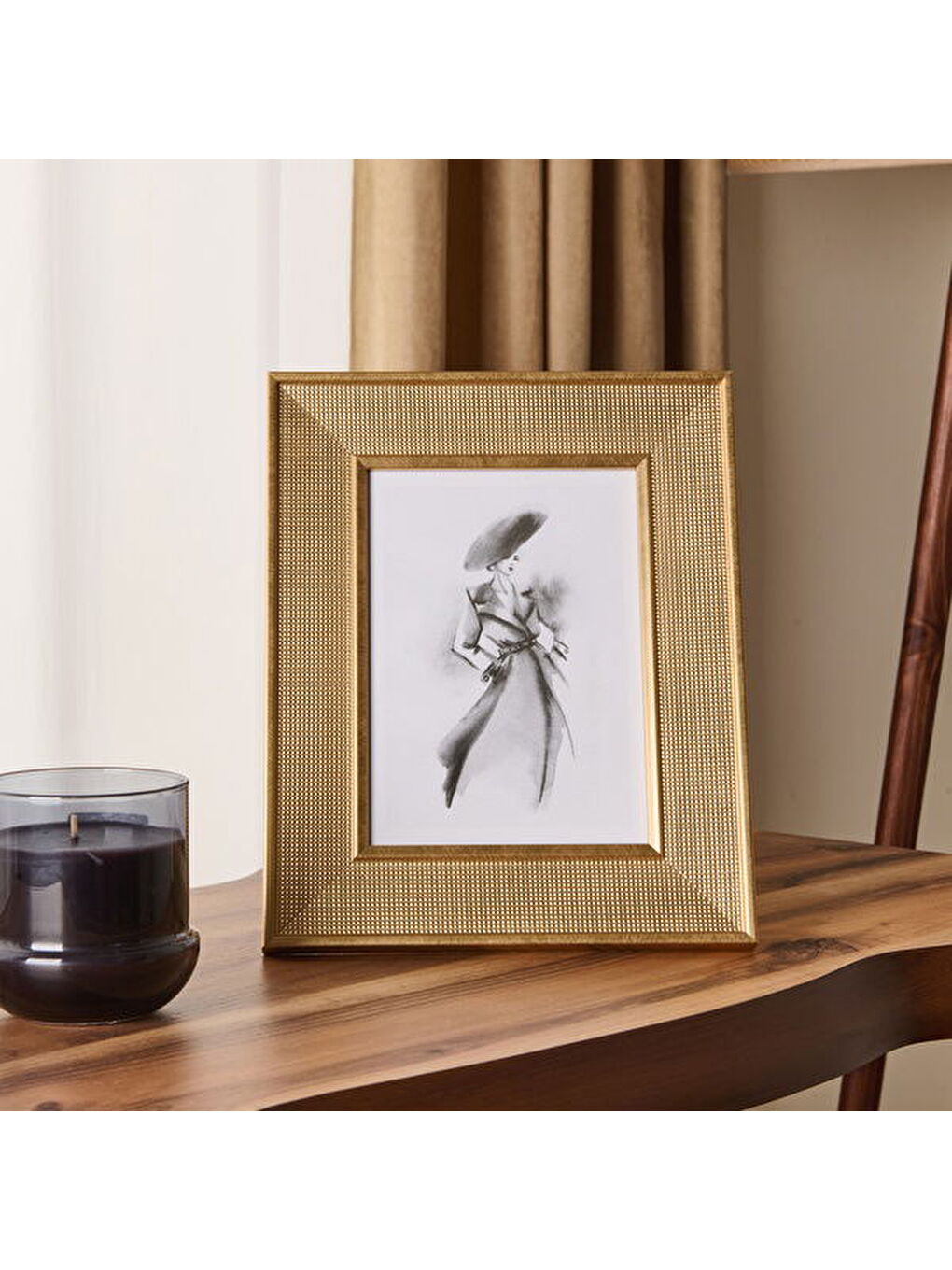 Kauka Fotoğraf Çerçevesi - Bej - 13x18 cm