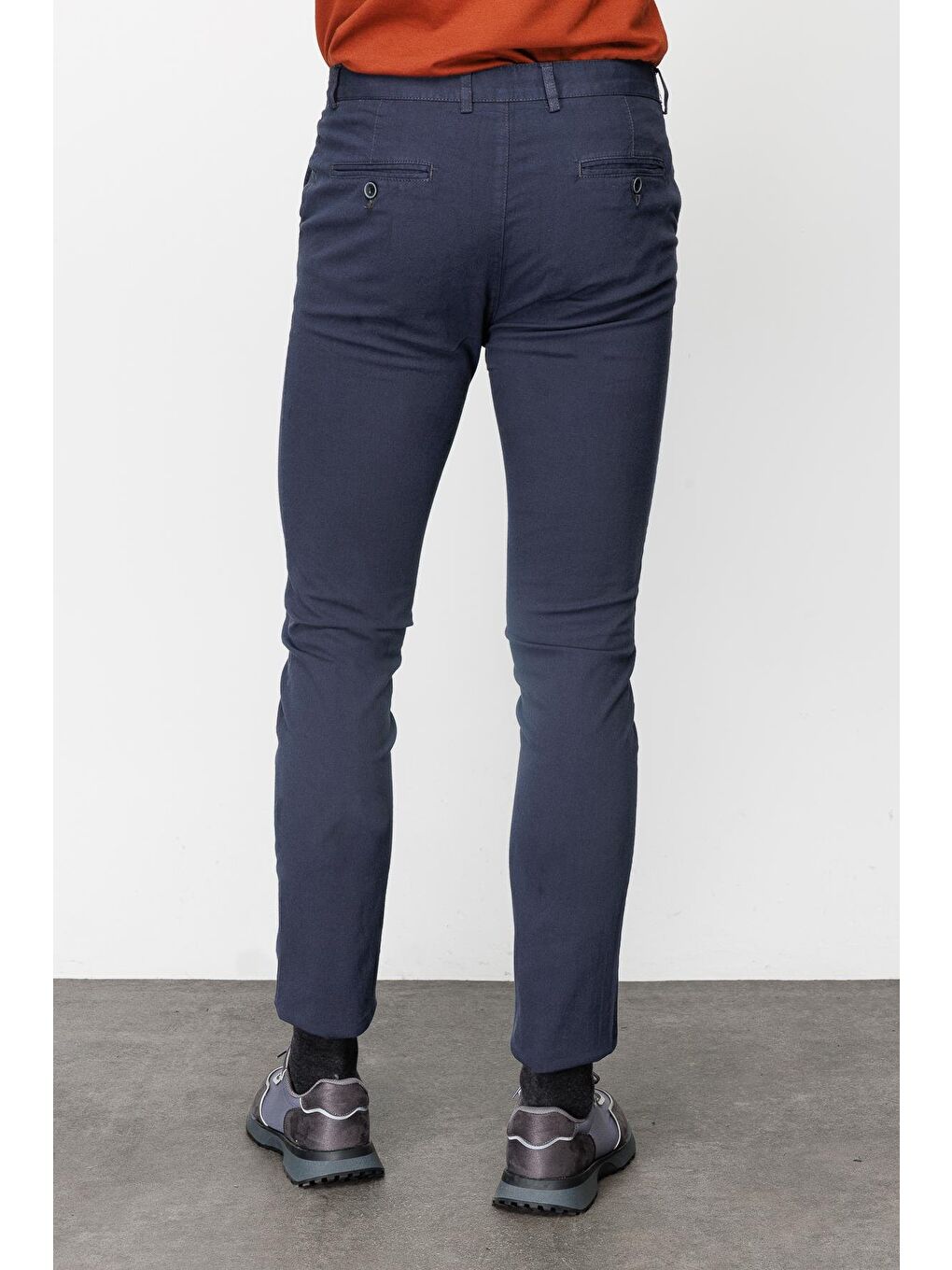 Gri Erkek Antrasit Dynamic Fit Pantolon-2