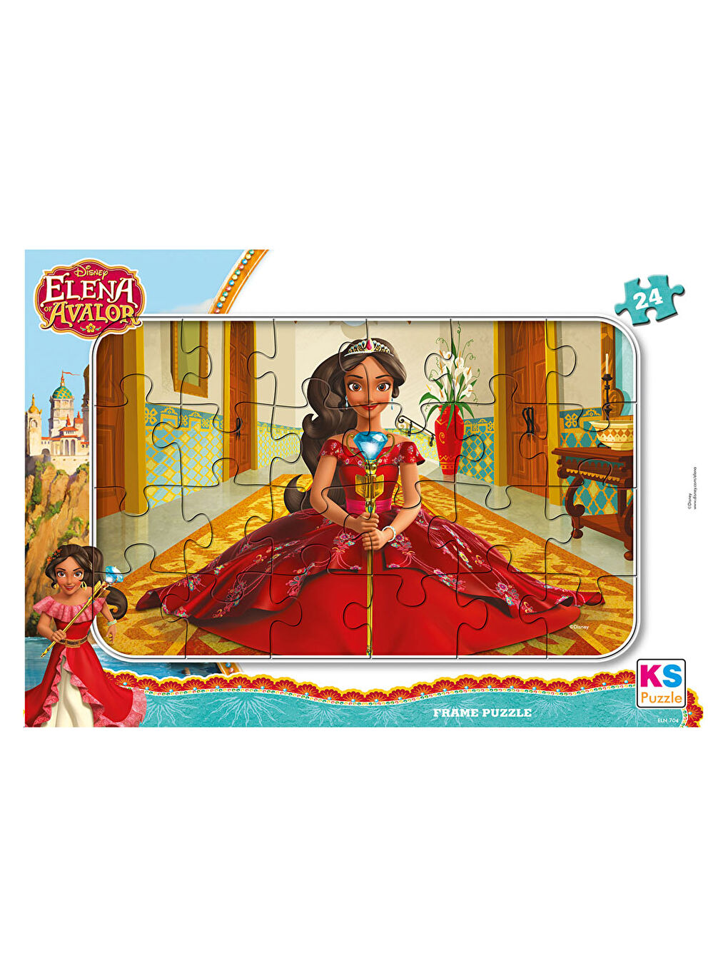 Elana Puzzle Frame Puzzle 24 Parça Eln704-1