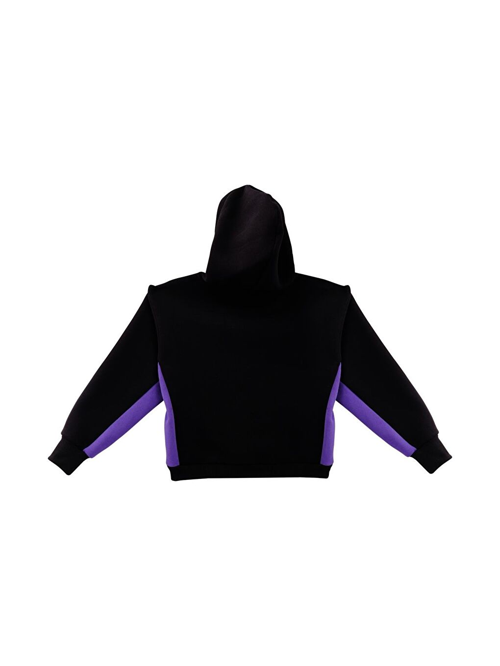 Genç Kız Çocuk Nakış Detaylı Sweatshirt - Siyah-1