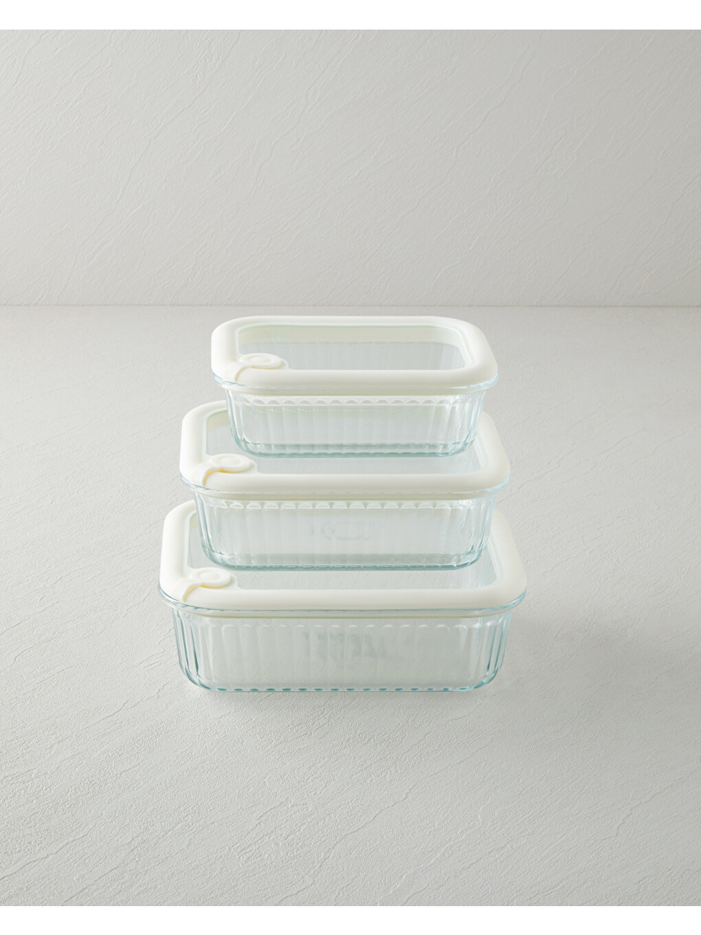 Whity Borosilikat Saklama Kabı 640 Ml Beyaz-4