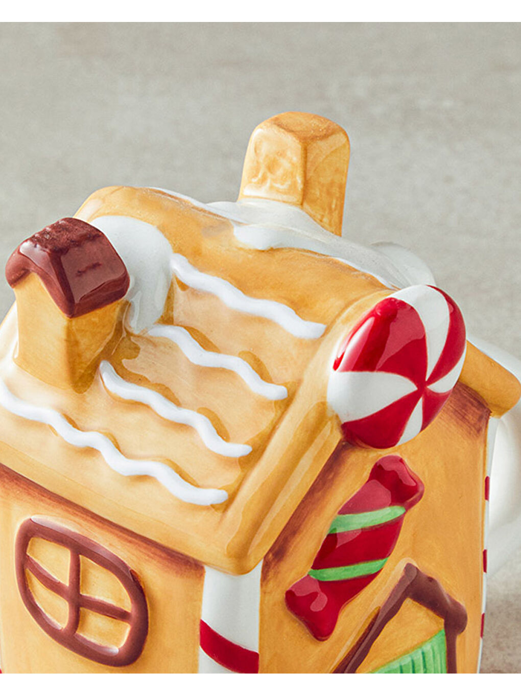 Beyaz Pretty Home Dolomite Yılbaşı Kupa 200 ml Renkli-2