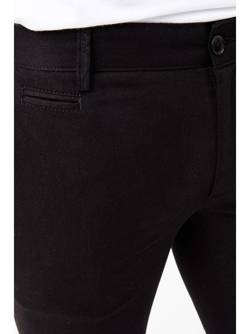 Erkek Siyah  / Rahat Kalıp Pantolon-2