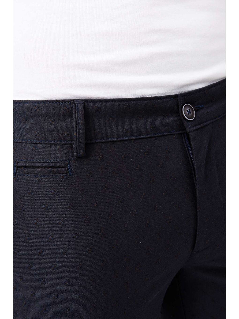 Erkek Siyah  / Rahat Kalıp Pantolon-3