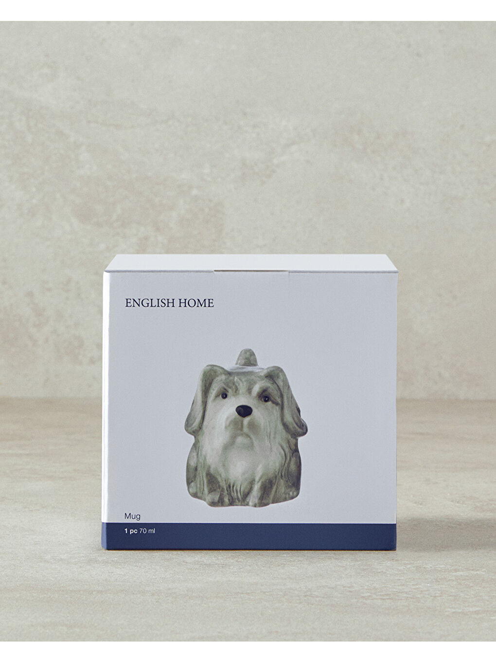 Baby Dog Dolomite Yılbaşı Kupa 70 ml Gri-3