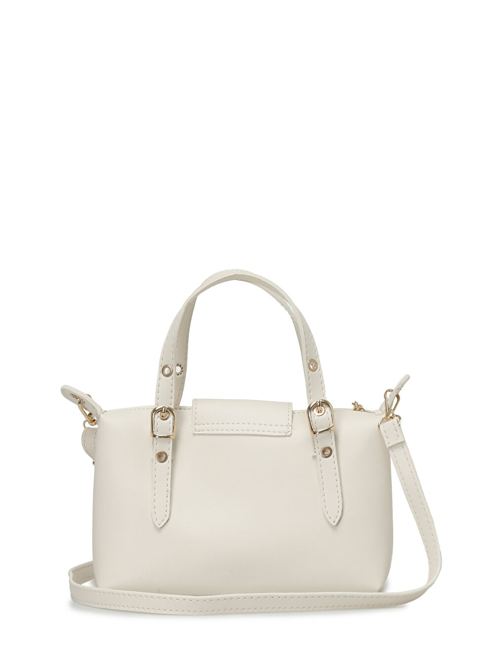 Bej NTRL CHAMP EL 5FX Ekru Kadın El Çantası-2