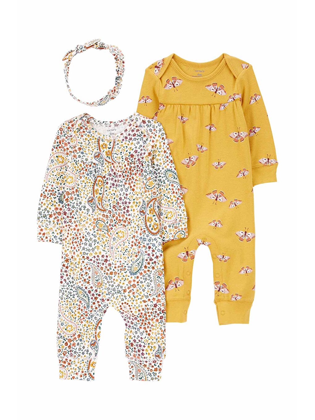 Carter's Karışık Kız Bebek Tulumlu Set