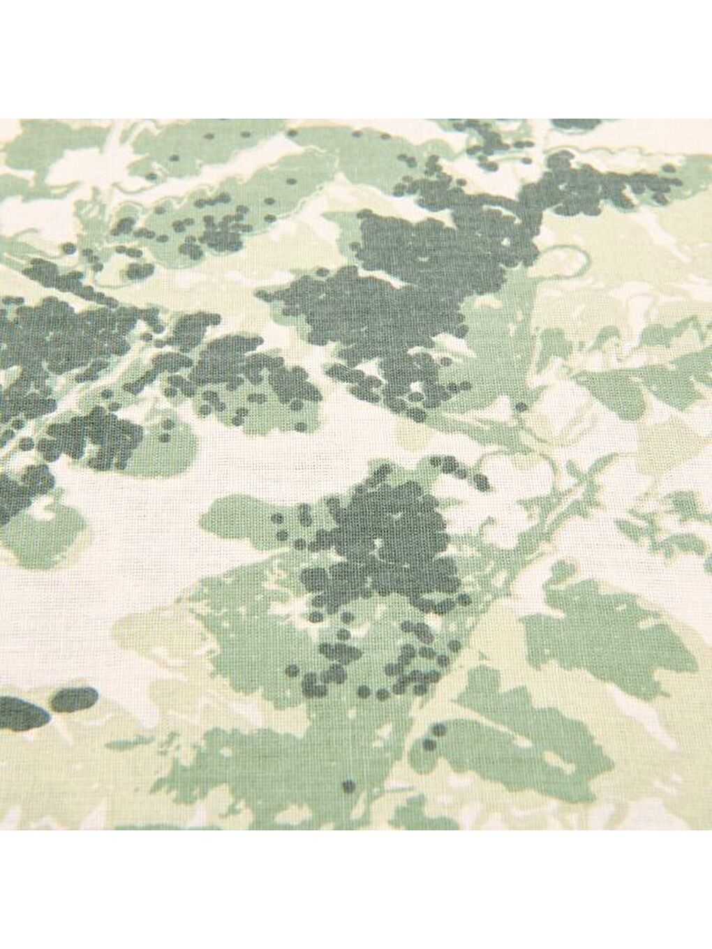 Soft Furu Çift Kişilik Nevresim Takımı - Yeşil-1