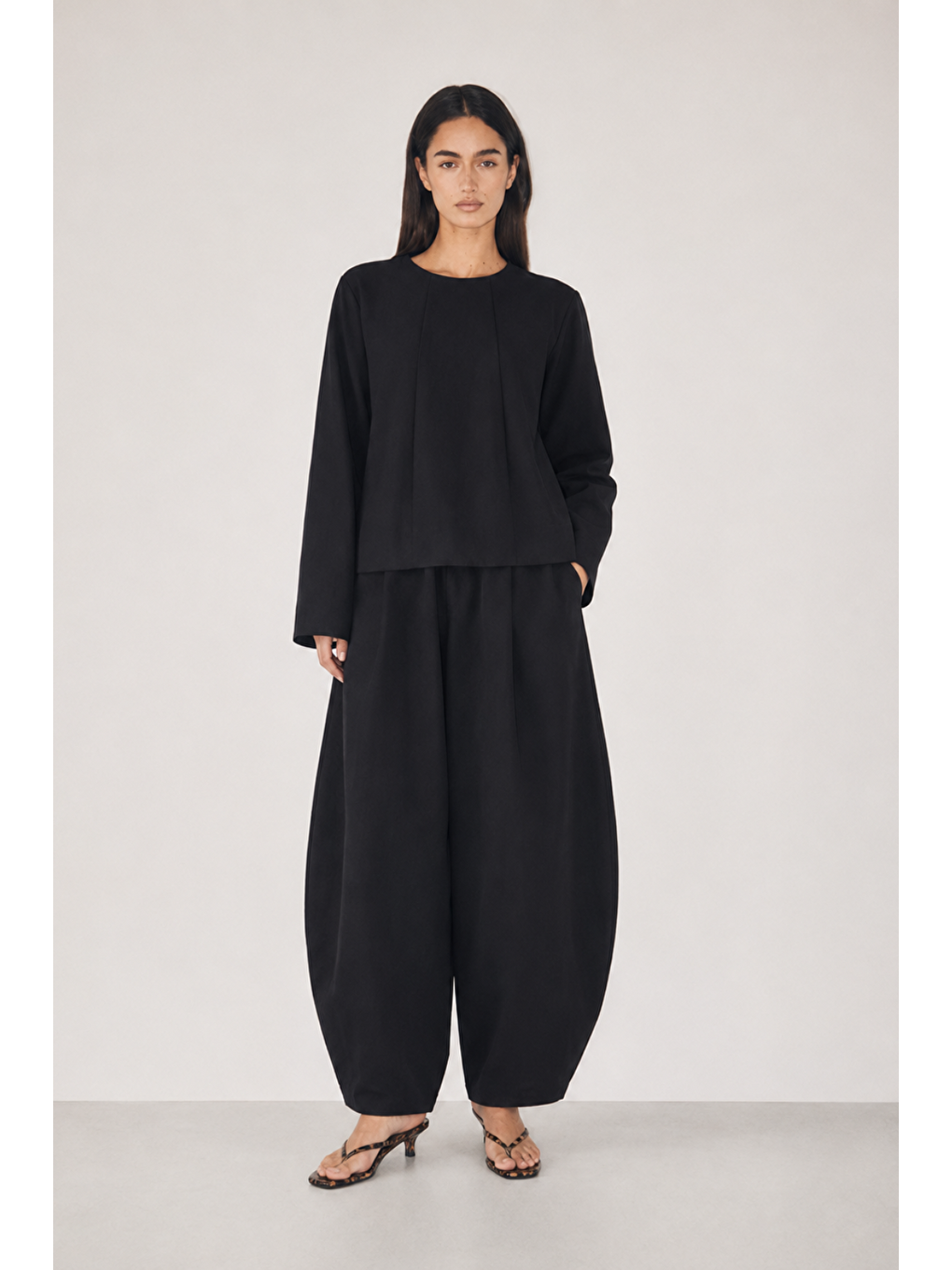 Dune | Modern Form Bluz Siyah-2
