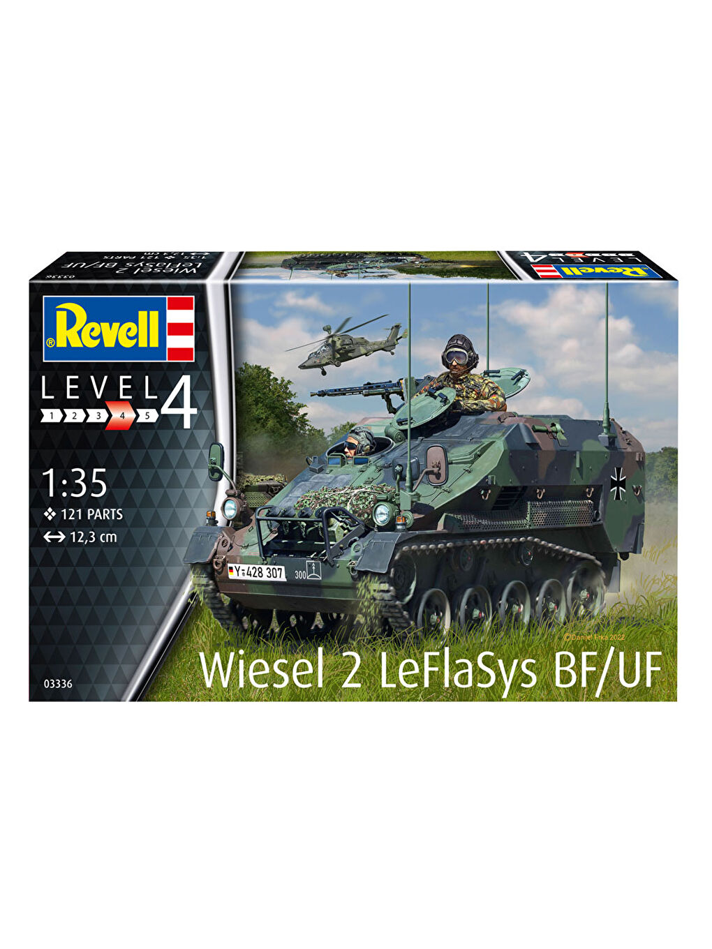 Revell Renksiz Model Kit Askeri Araçlar Wiesel 2 LeFlaSys BF UF 03336 - 2