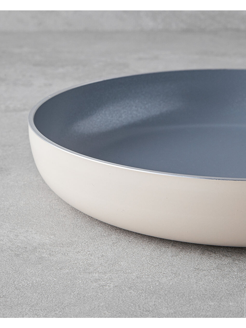 Ekru Prego CeraWell Seramik Tava 24 cm Krem-1