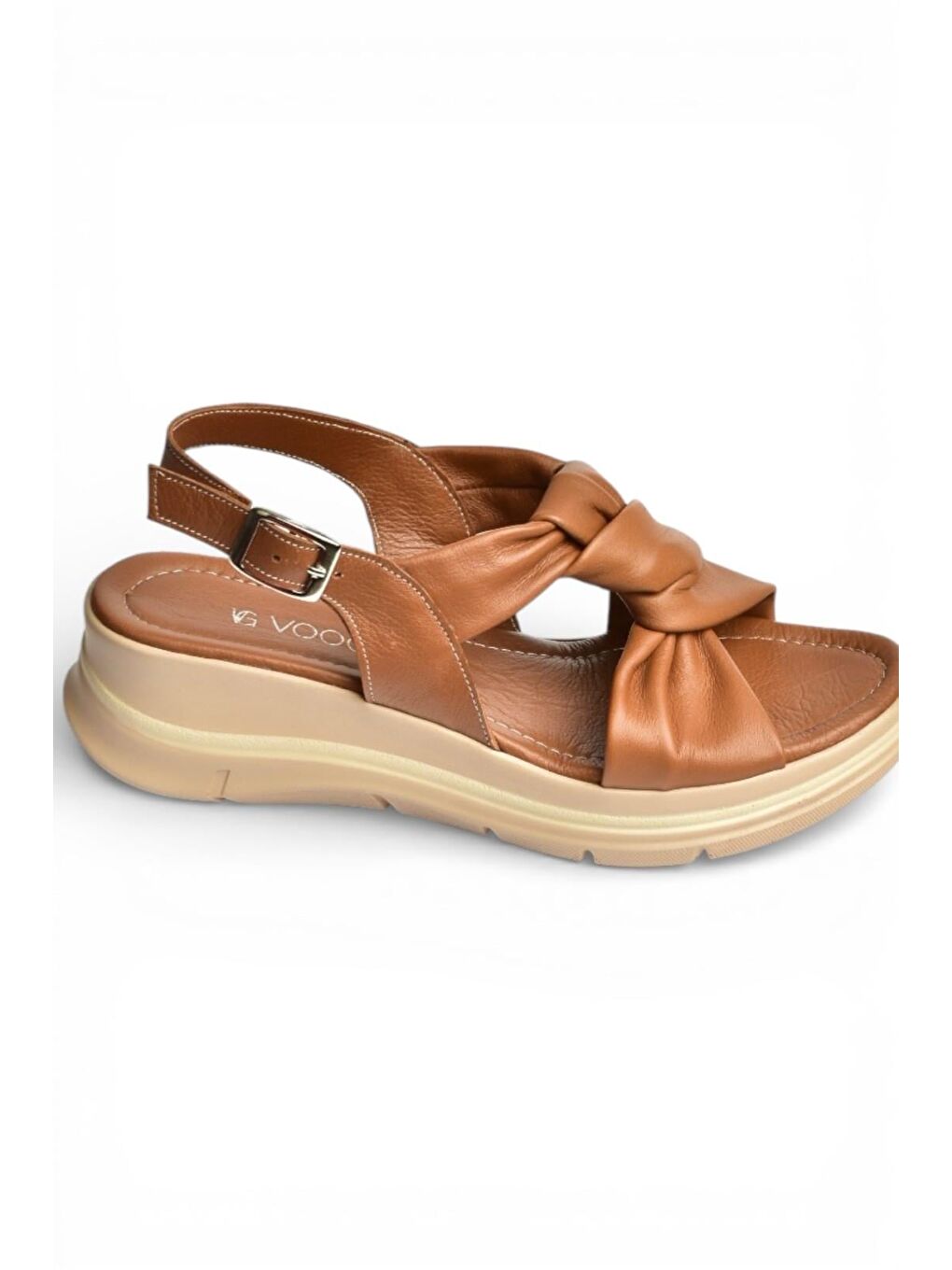 Kahverengi Taba Kadın Sandalet Y555210603-6