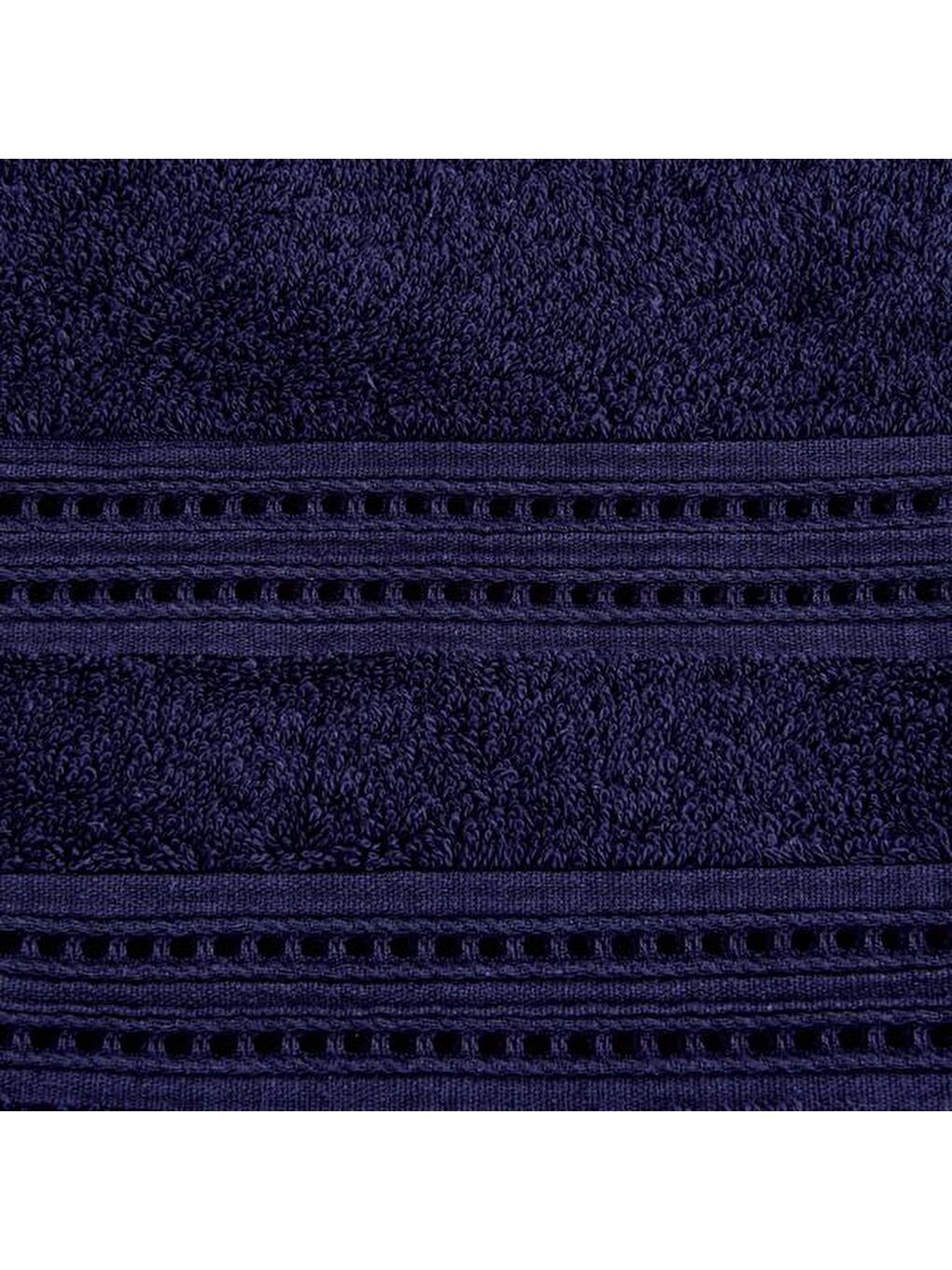 Soft Lapa 2'li Havlu Seti - Lacivert - 30x30 cm-1