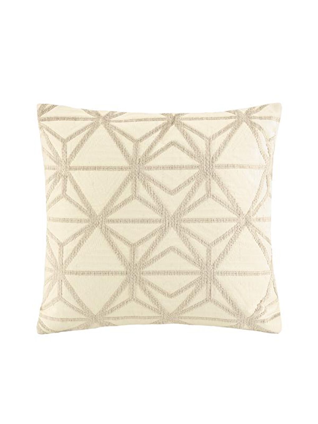 Soft Shaped Kırlent - Bej - 43x43 cm-2