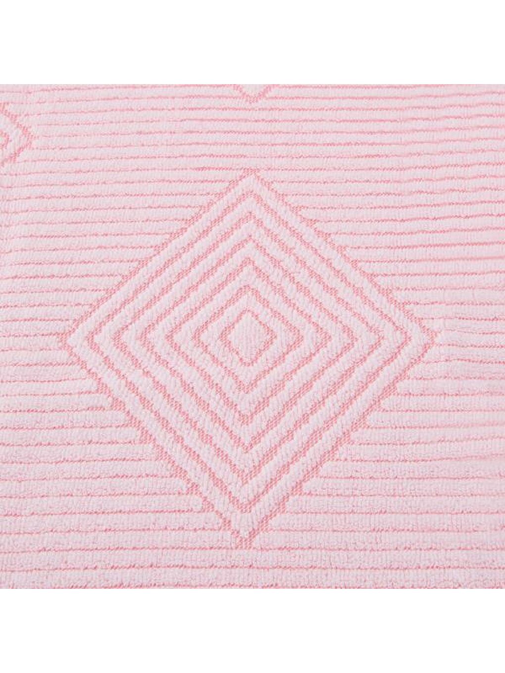 Soft Leaves Yüz Havlusu - Pembe - 50x90 cm-2