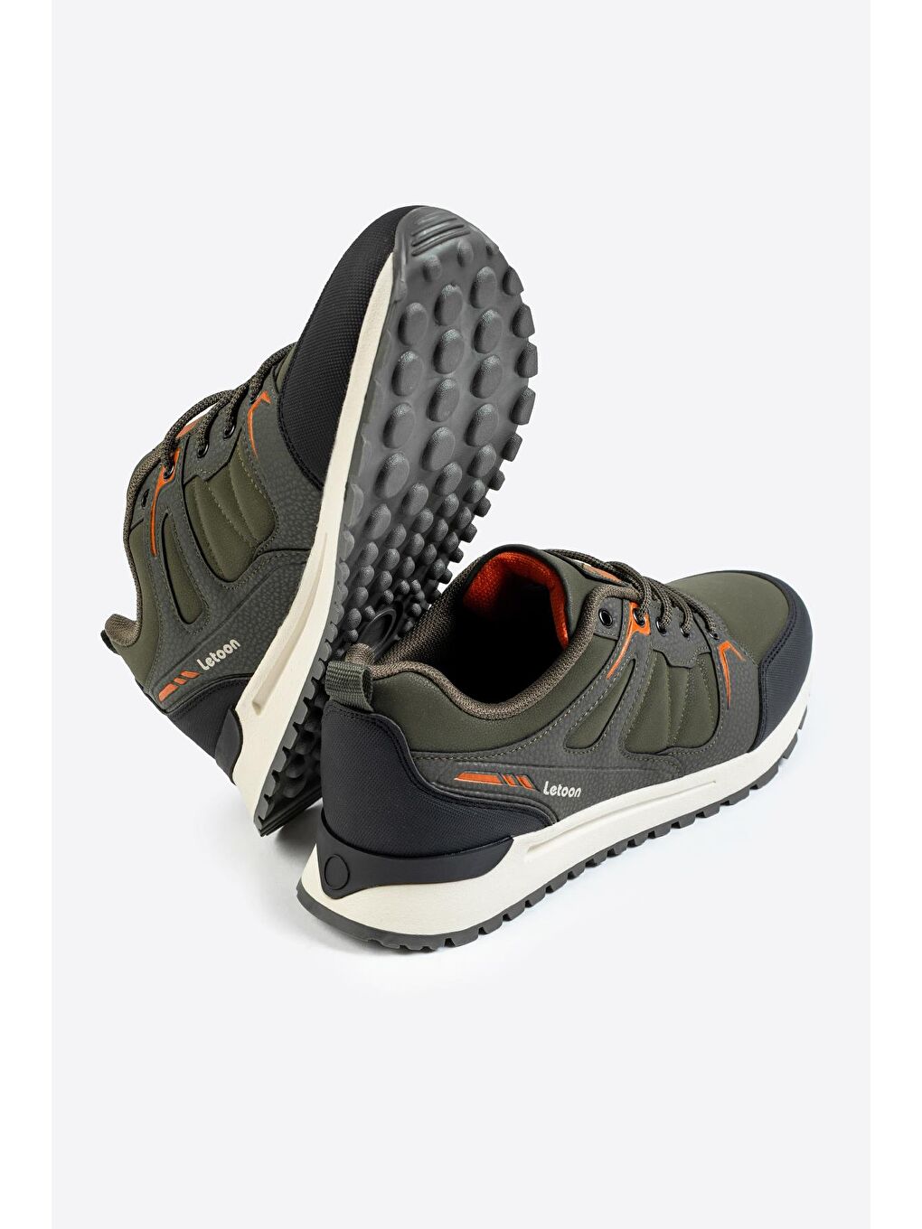 Haki Cyrax Erkek Baskılı Spor Ayakkabı-2