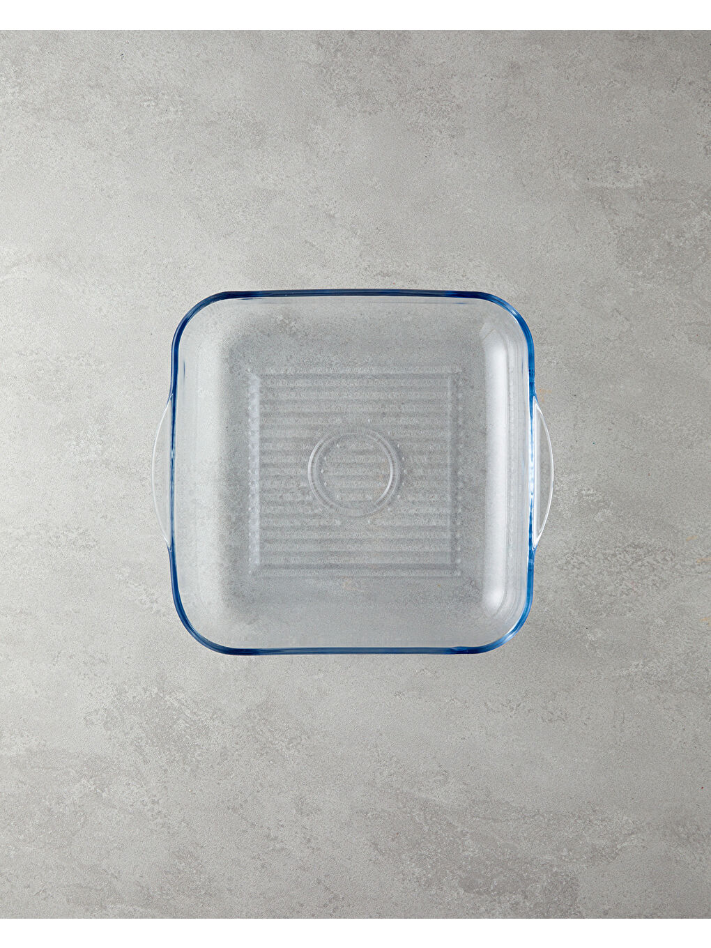 English Home Renksiz Bake&Serve Cam Kare Izgaralı Fırın Kabı 30x27 cm Şeffaf - 2