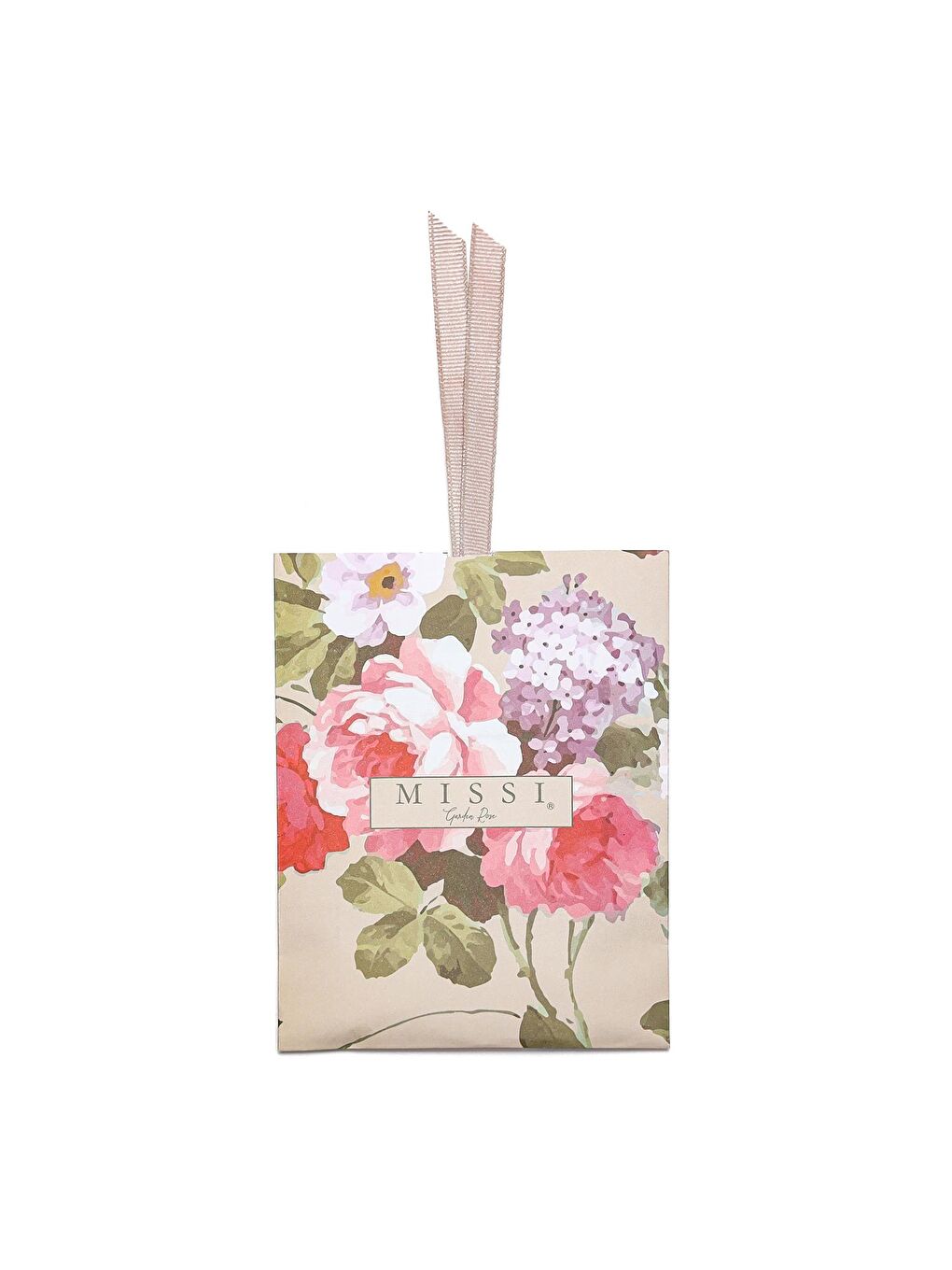 Pembe Garden Rose Kokulu Zarf Seti - 3 Adet