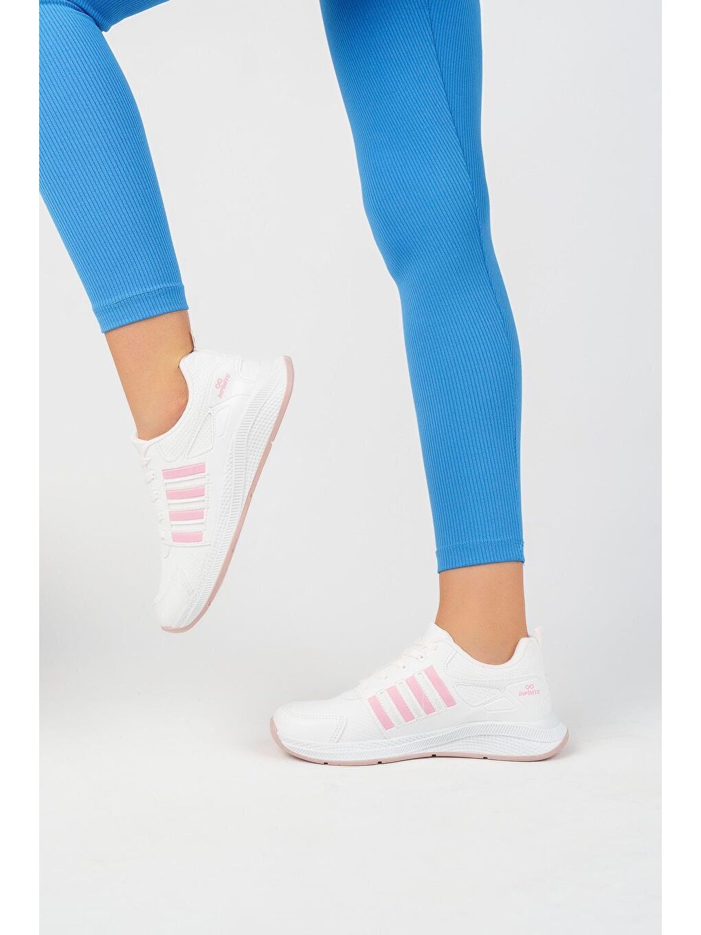 Pembe Rby Kadın Ortopedik Günlük  Yürüyüş Koşu Sneaker Spor Ayakkabı