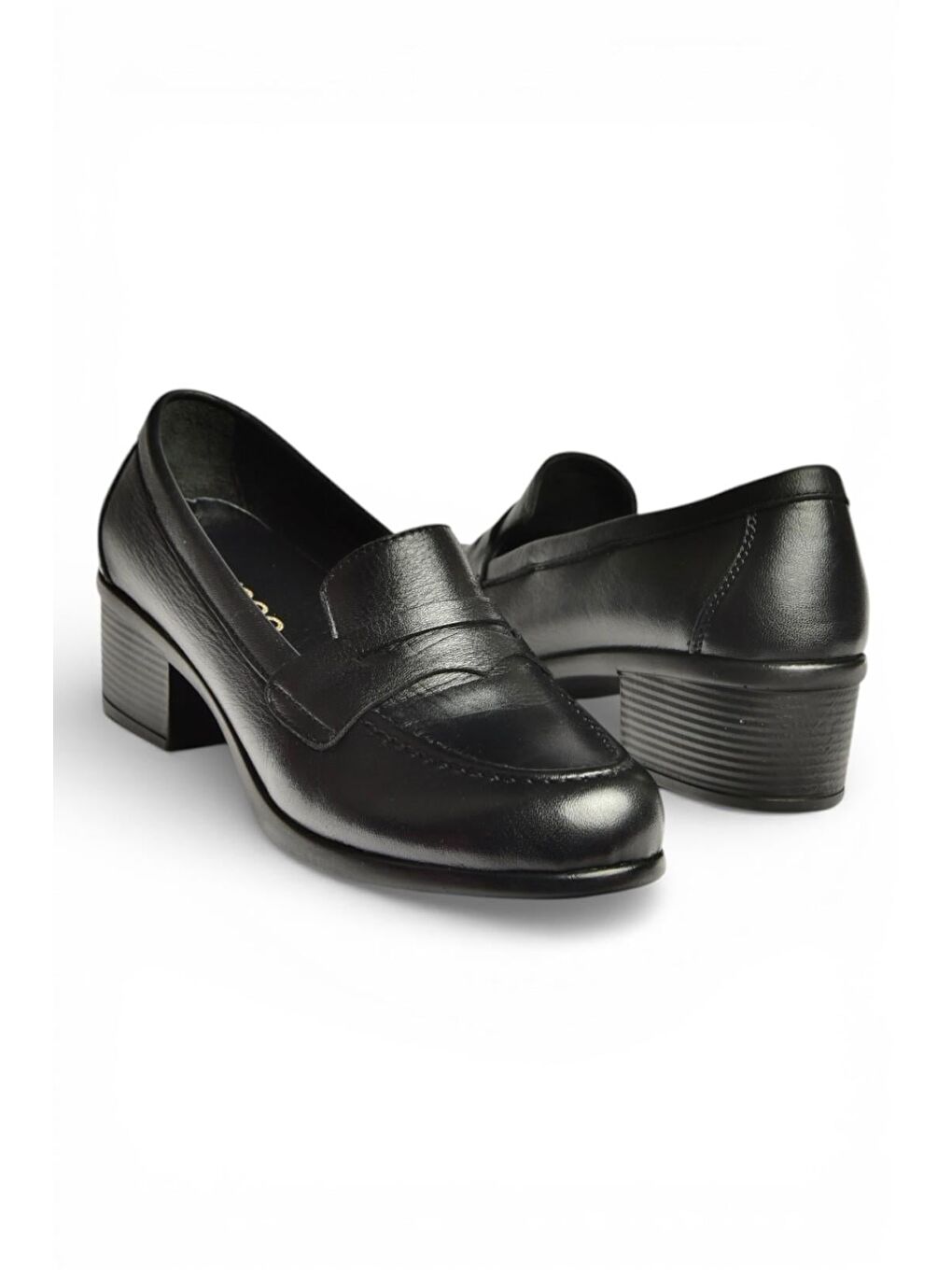 Siyah Kadın Topuklu Ayakkabı Y555092203-4