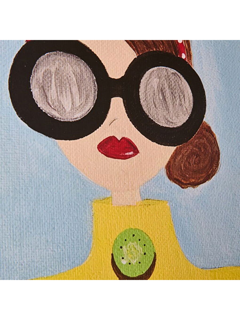 Karışık Deco Pañuelo Tablo - Renkli - 70x50 cm-2