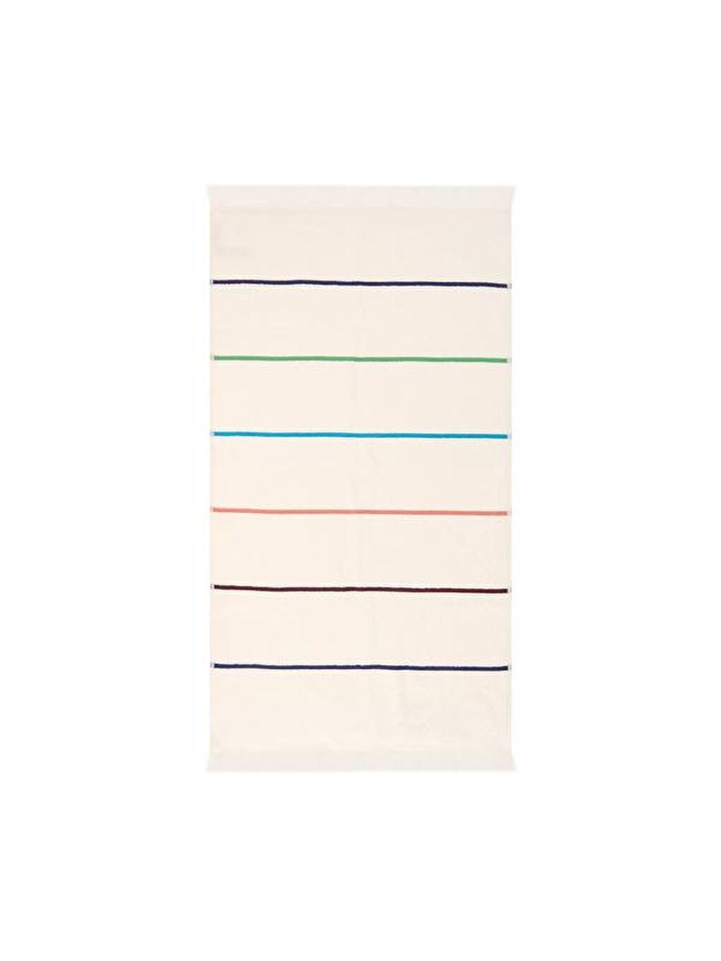 Evidea Soft Bordura Yüz Havlusu - Ekru - 50x90 cm