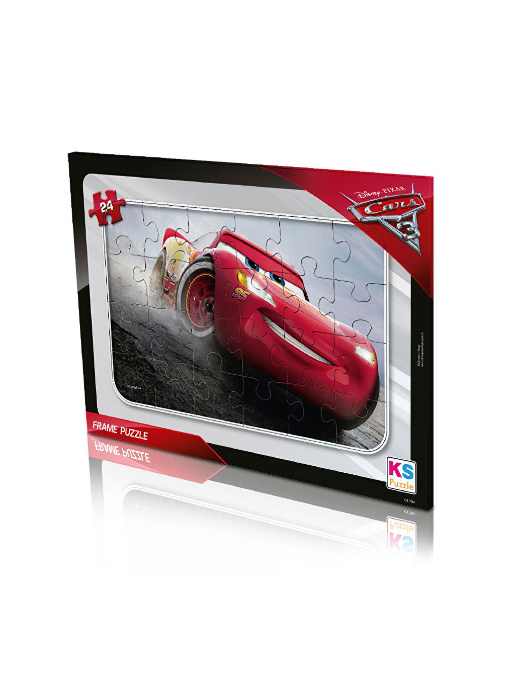 Cars Puzzle Frame Puzzle 24 Parça Cr704