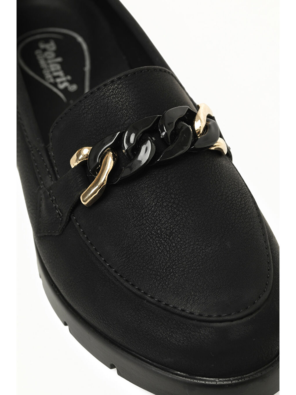 166007.NZ5FX Siyah Kadın Loafer-6