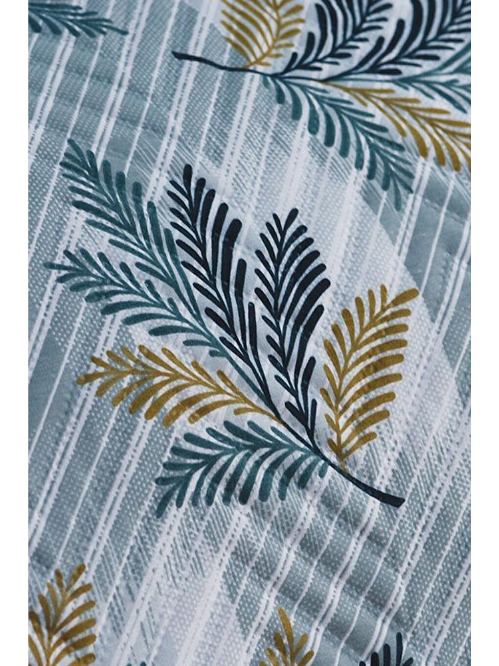 Karışık Ultrasonik Kapitoneli Aylin Çift Kişilik Yatak Örtüsü-1