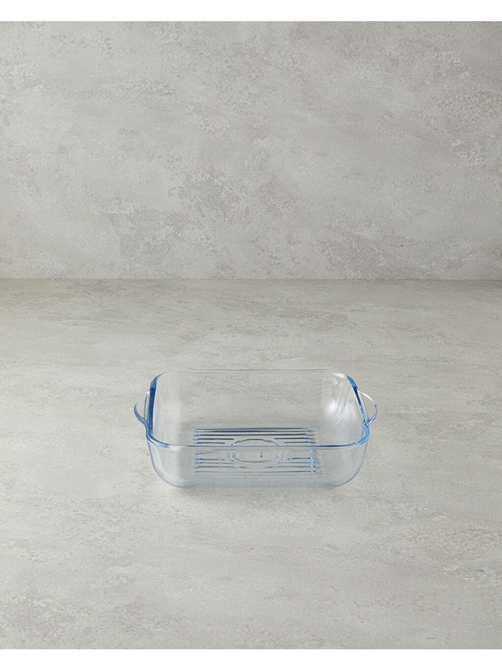 Renksiz Bake&Serve Cam Kare Izgaralı Fırın Kabı 24 X 21 cm Şeffaf
