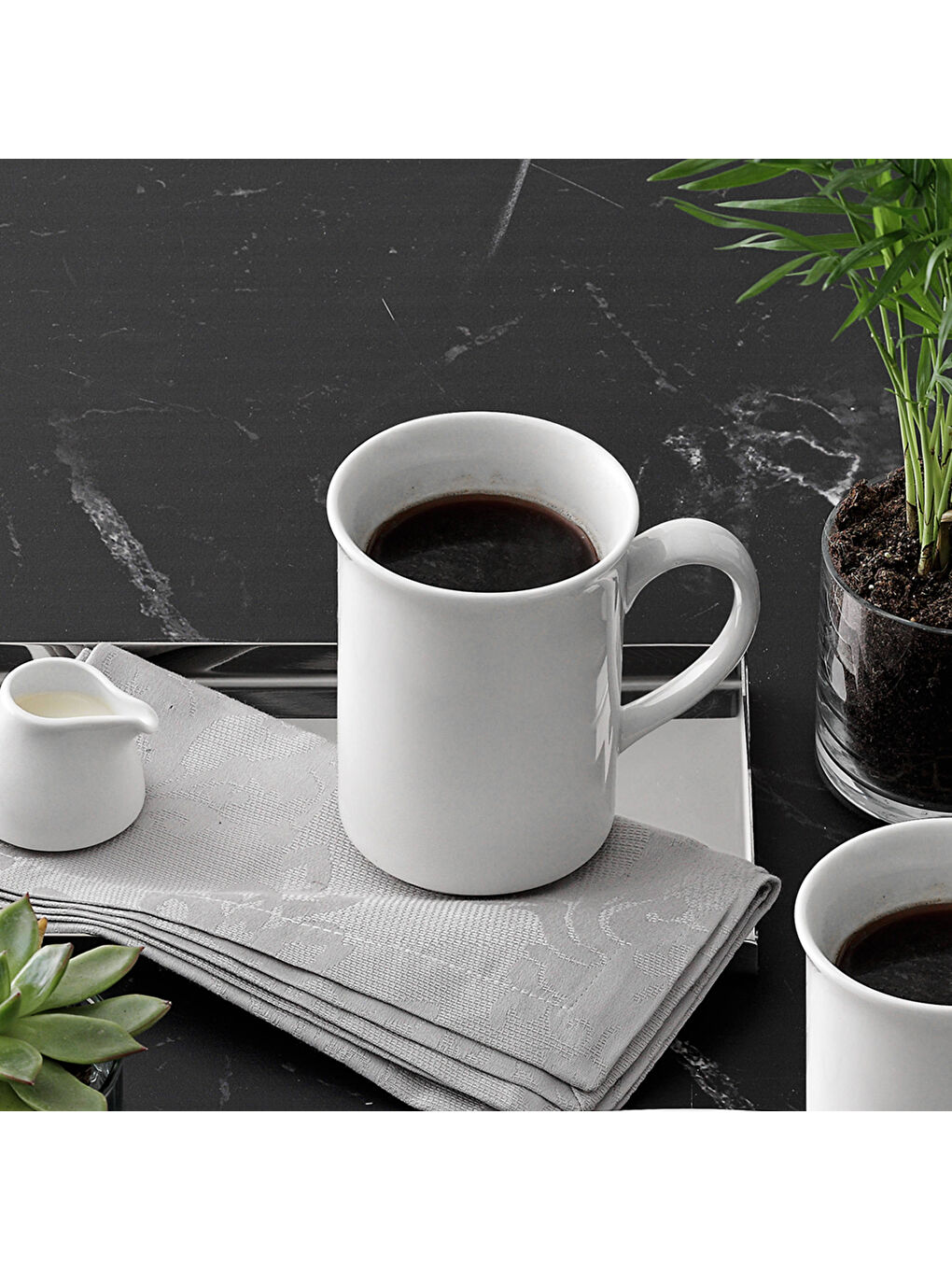 Ekru Güral 2 Adet 300 Cc Mug Bardak-1