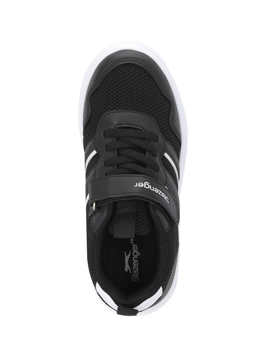 FIORA Unisex Çocuk Cırt Cırtlı Siyah / Beyaz Günlük Spor Ayakkabısı-4